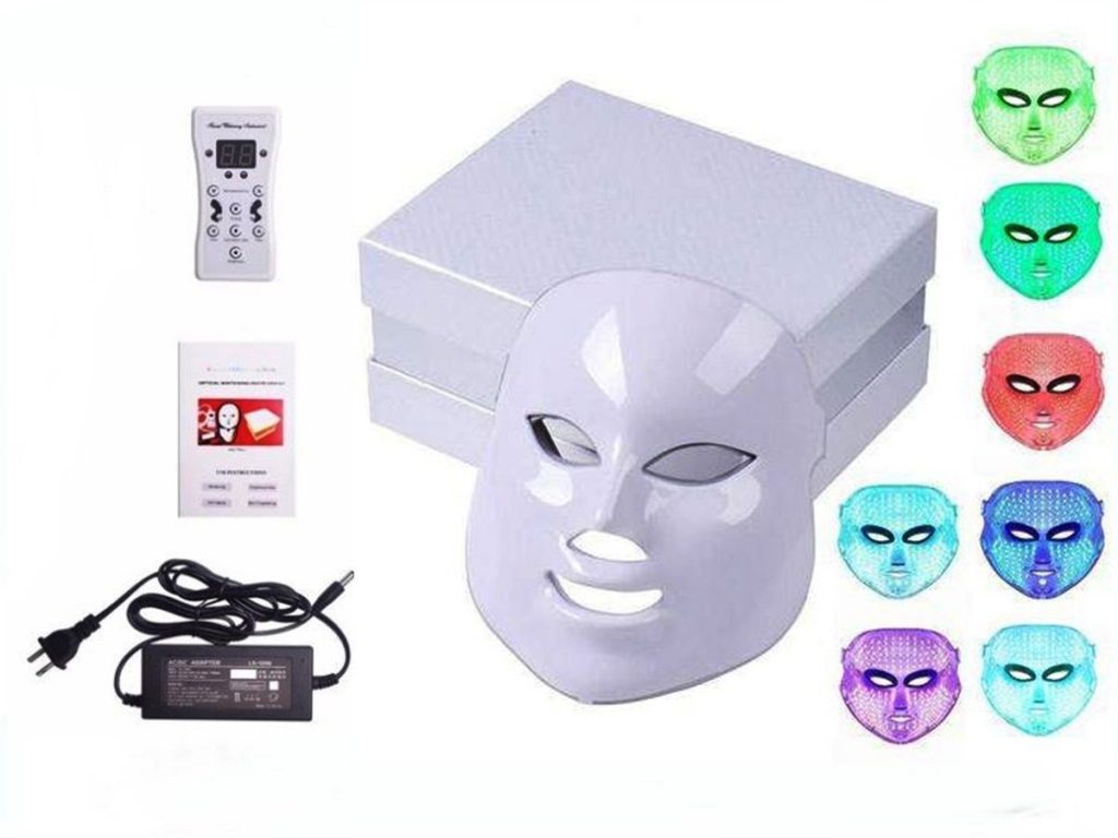 M Scara Led Cores Tratamento Facial Fototerapia Nova Est Tica Loja