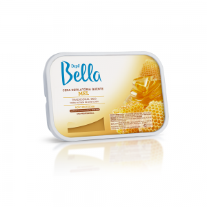 CERA QUENTE EM BARRA  MEL 1KG-DEPIL BELLA