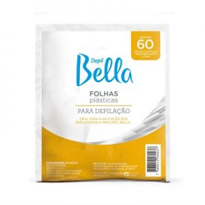 FOLHAS PLÁSTICAS PARA DEPILAÇÃO A FRIO 60 FLS-DEPIL BELLA