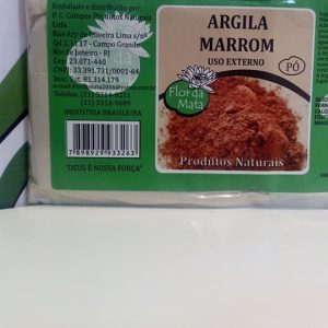 Argila Marrom 100g- Flor da Mata