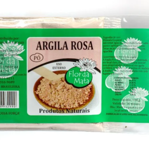 Argila Rosa 100g- Flor da Mata
