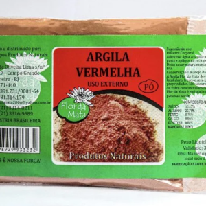 Argila Vermelha 100g Flor da Mata