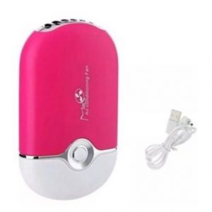 Mini Ventilador Portátil Para Alongamento De Cílios