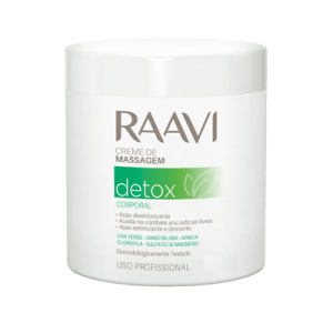 Creme De Massagem Detox Raavi - 1 Kg