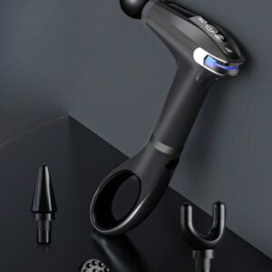 Massageador Pistola Muscular Elétrico Portátil -Preto
