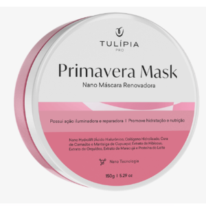Primavera Mask Nano Máscara Ácido Hialurônico Tulípia 150g