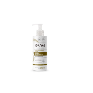 SABONETE LÍQUIDO FACIAL ÁCIDO GLICÓLICO 10% RAAVI 250 ML