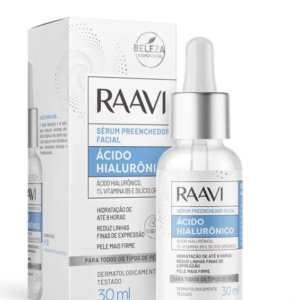 Sérum Preenchedor Facial Ácido Hialurônico 30ml Raavi