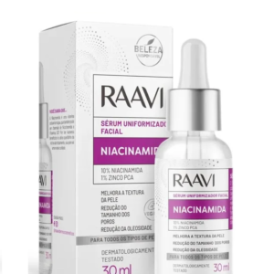 Sérum Uniformizador Facial Niacinamida 30ml Raavi