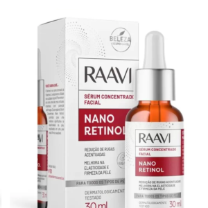 Sérum Concentrado Facial Nano Retinol 30ml Raavi