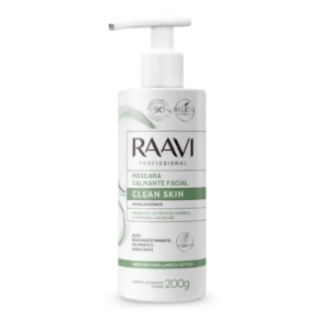 MÁSCARA CALMANTE FACIAL CLEAN SKIN RAAVI 200G