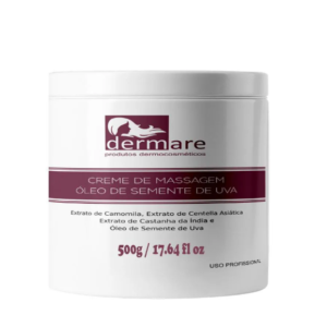 Creme de Massagem de Semente de Uva 500g Dermare