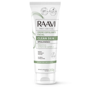 CREME ESFOLIANTE FACIAL CLEAN SKIN RAAVI 200G