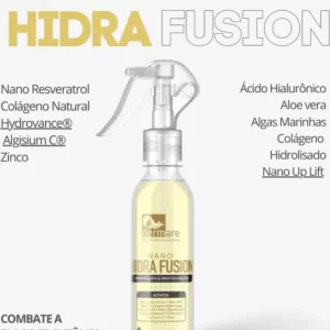 Fluido Ortomolecular Nano Hidra Fusion Dermare - 200ml